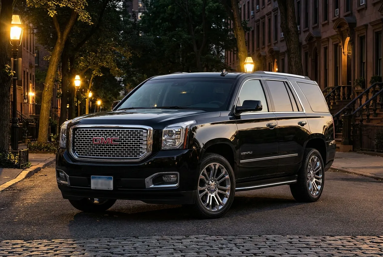 GMC Yukon Denali — luxury SUV for Milwaukee airport car service, 6 passengers